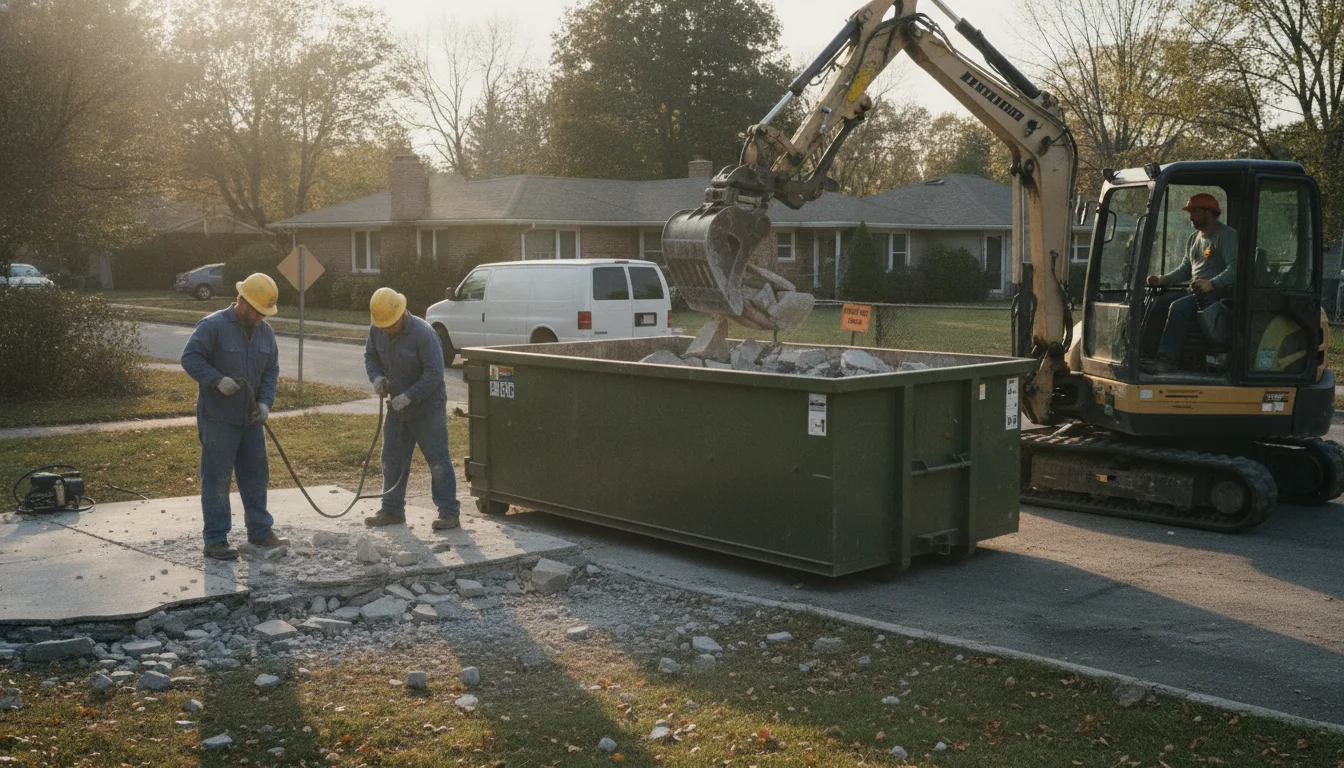 Concrete Disposal vs Dumpster Rental in Murrieta: A Practical Guide