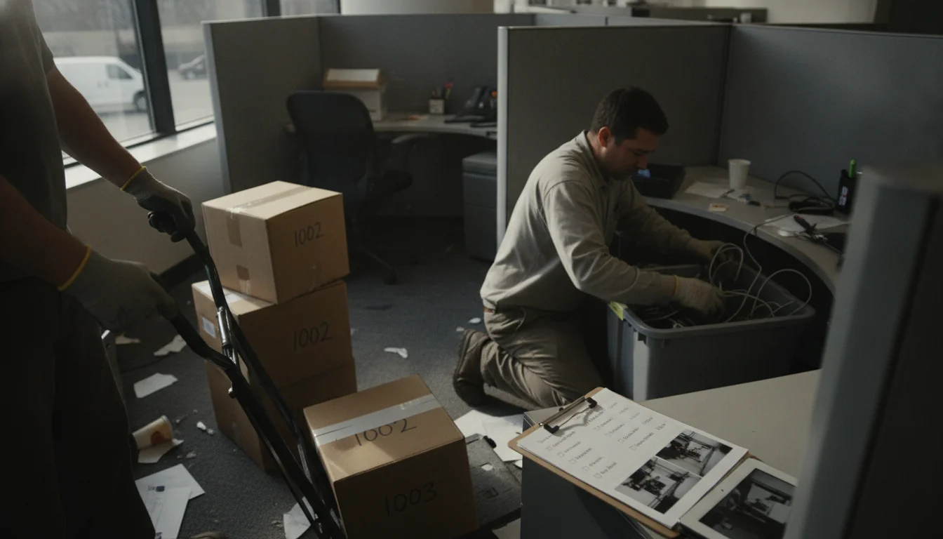 Office Cleanout Service: Whats Included, Scheduling, and Disposal